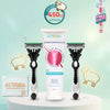 The Max-Glide Shaving Kit (1 Gel+2*Bladed Razors)