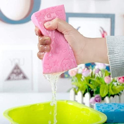 Exfoliating sponge dead skin remover random colors - Astroida