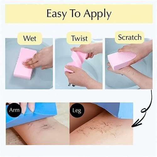 Exfoliating sponge dead skin remover random colors - Astroida