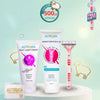Astroida Precision Kit (Proven Results Zero Irritation) Gel + Laser Cream + Premium Razor