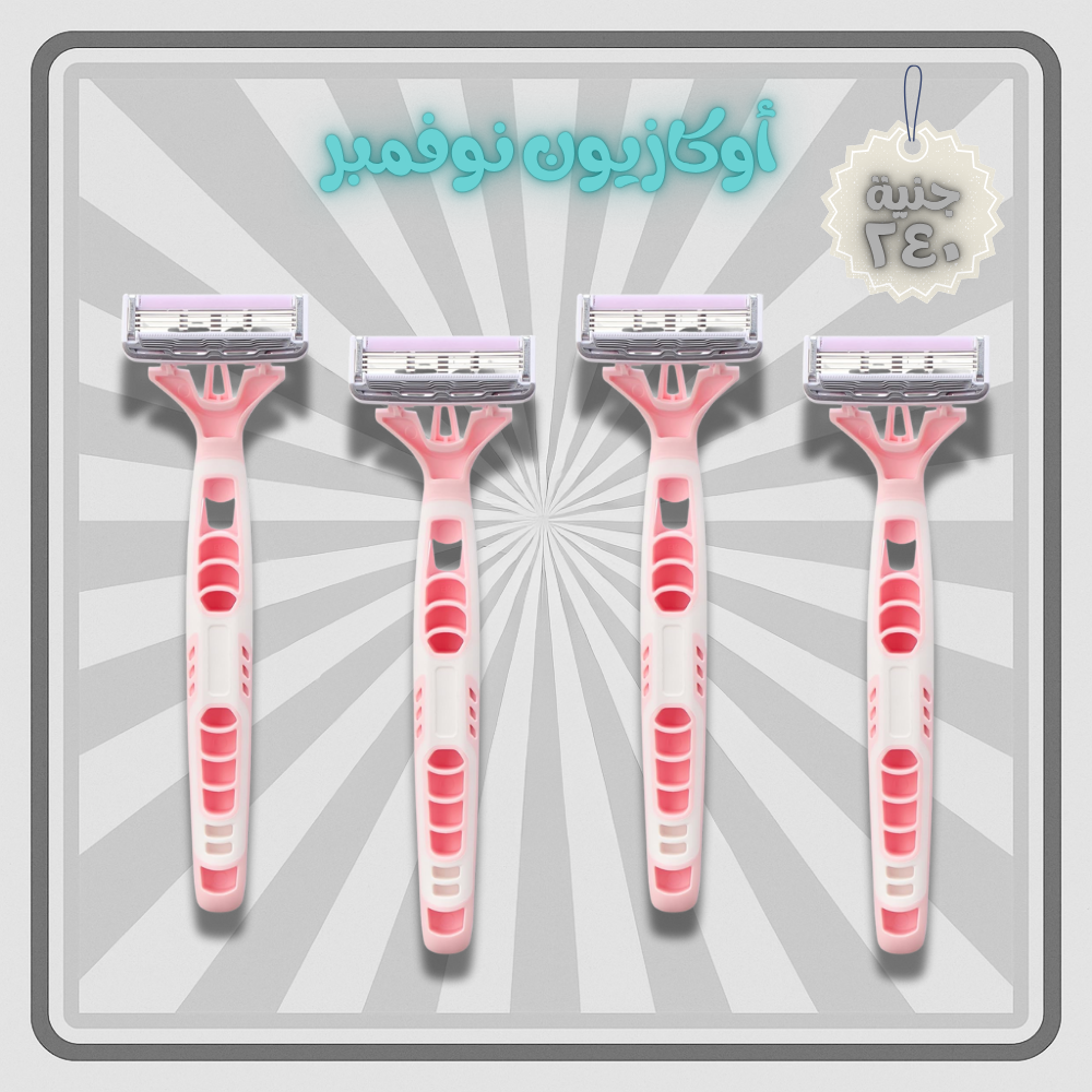 Dorco pace 4 Blades 4PC for Sensitive Skin