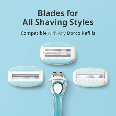 Dorco Eve 3 (Handle + 2 Blades) Original Imported