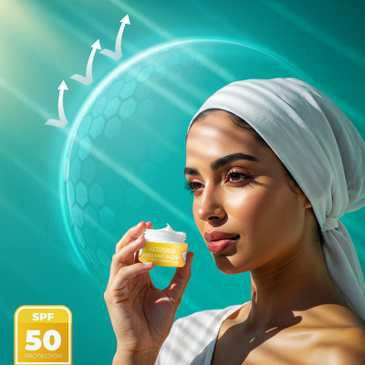 استرويدا كريم اشراقه النهار الفوريه (اشراقه وتفتيح وحماية من الشمس) SPF 50 -جديد- 100 مل