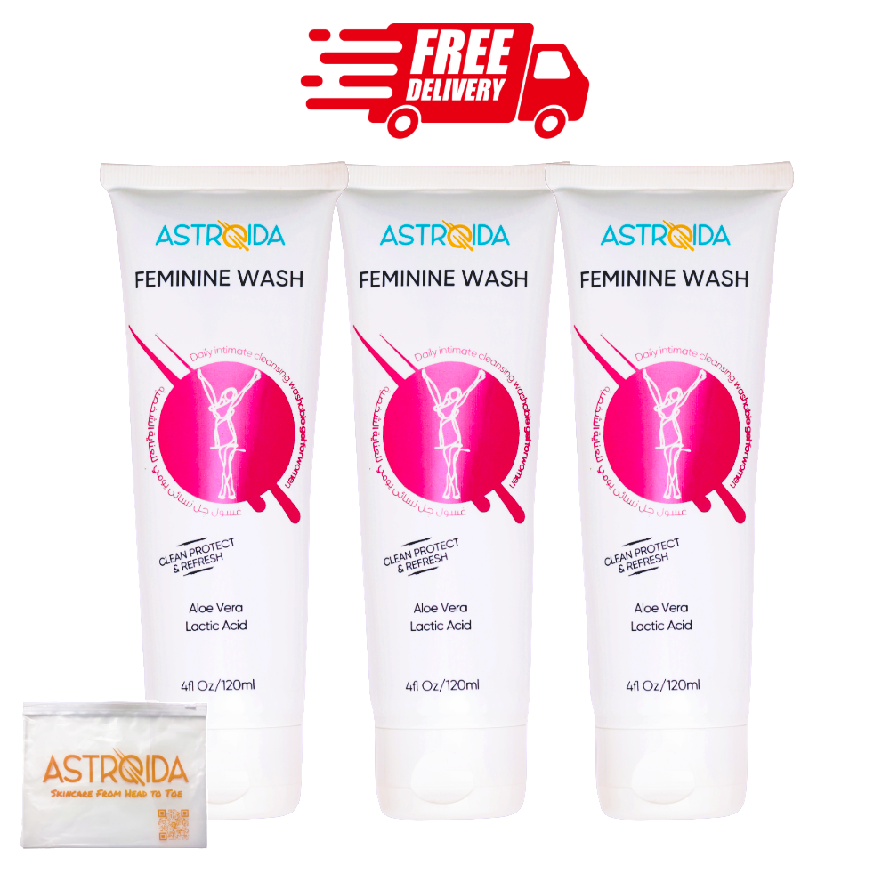 Astroida Feminine GEL (Shaving GEL) Triple pack (120mlx3) + Free Delivery