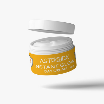 Astroida Instant Glow SPF50 Day Cream (Brightening, Moisturizing, and Sun Protection) 100ml -NEW-