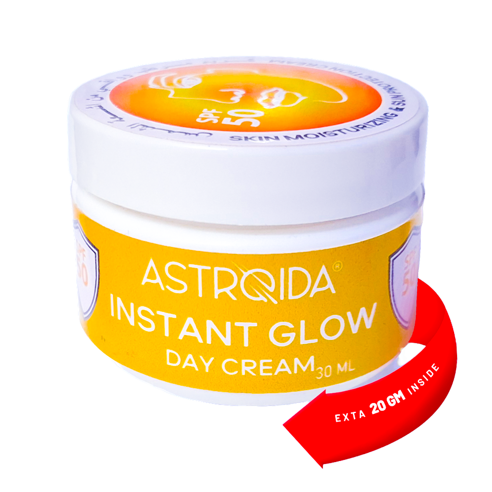 استرويدا كريم اشراقه النهار الفوريه (اشراقه وتفتيح وحماية من الشمس) SPF 50 -جديد- 30مل+20مل