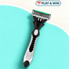 DORCO PACE 6-Blade Razors – Black.